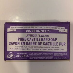 Dr. Bronner's Lavender Pure-Castile Bar Soap